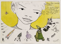 KT 2008 009
          <br/>
          Oorlog met het gigantische kind
          <br/>
          <em>Pepperstein, Pavel (1966)</em>
